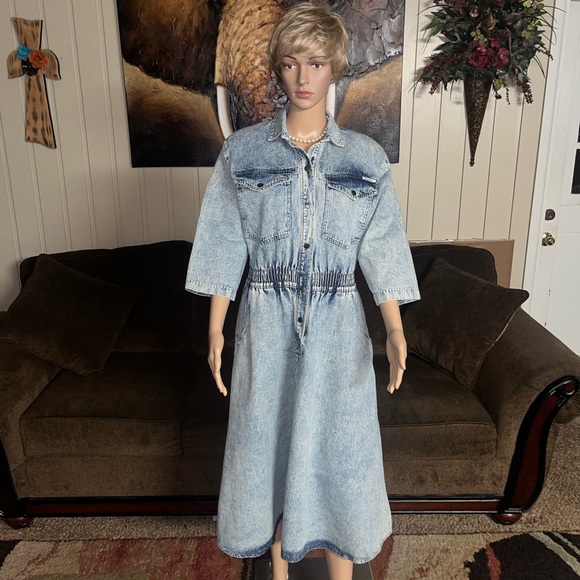 Dreams Dresses & Skirts - Dreams • Vintage • 1990’s • Denim • Size Medium • Dress